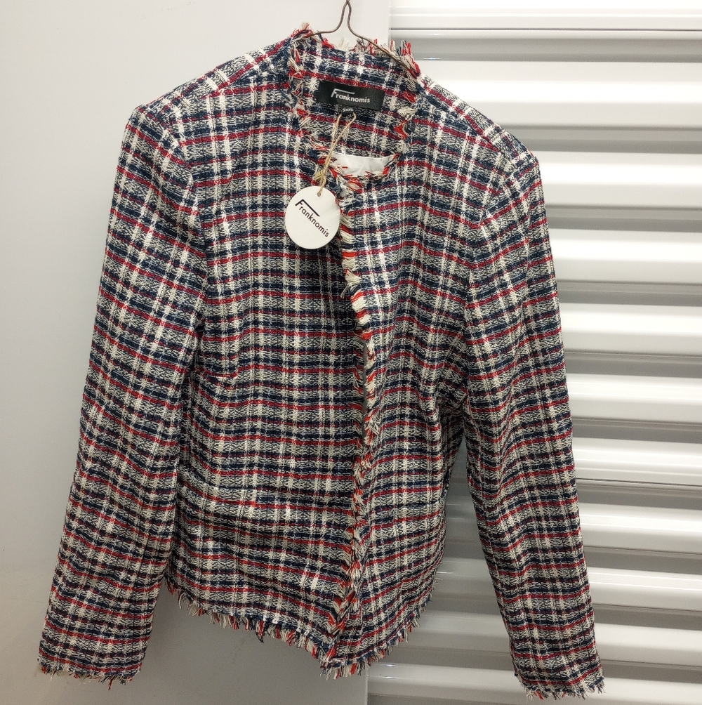 NEW XXXL Jacket - Red, Blue, White
